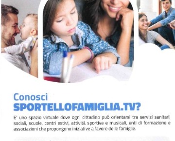 Sportello Famiglia on web